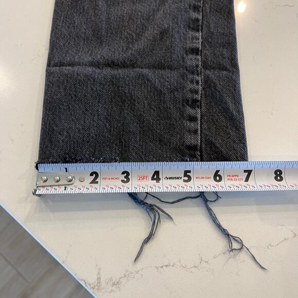 Agolde Criss Cross Straight Jeans in Shambles size 26 - Picture 13 of 13